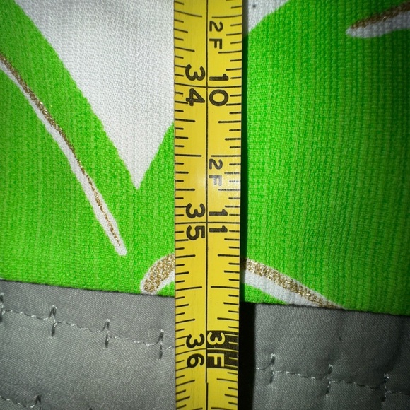 Lilly Pulitzer Womens Green Delia Resort Green Stinger Shift Dress 12 EUC - Picture 7 of 10